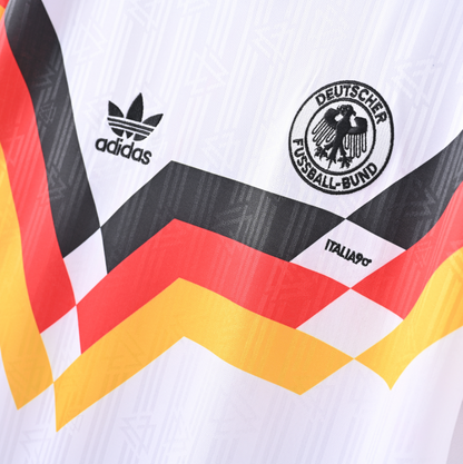 Maillot Allemagne Retro Vintage 1990 Domicile Homme