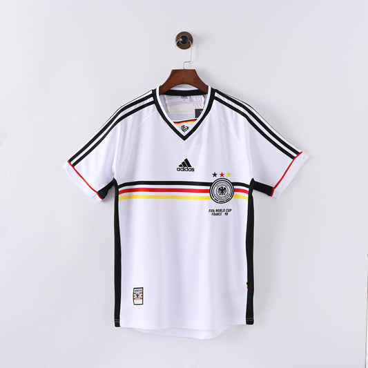 Maillot Allemagne Retro Vintage 1998 Domicile Homme