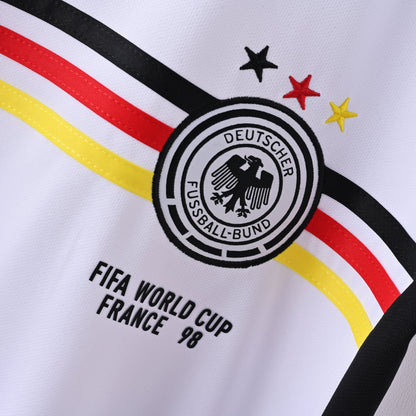 Maillot Allemagne Retro Vintage 1998 Domicile Homme