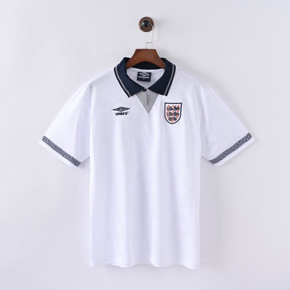 Maillot Angleterre Retro Vintage 1990 Domicile Homme