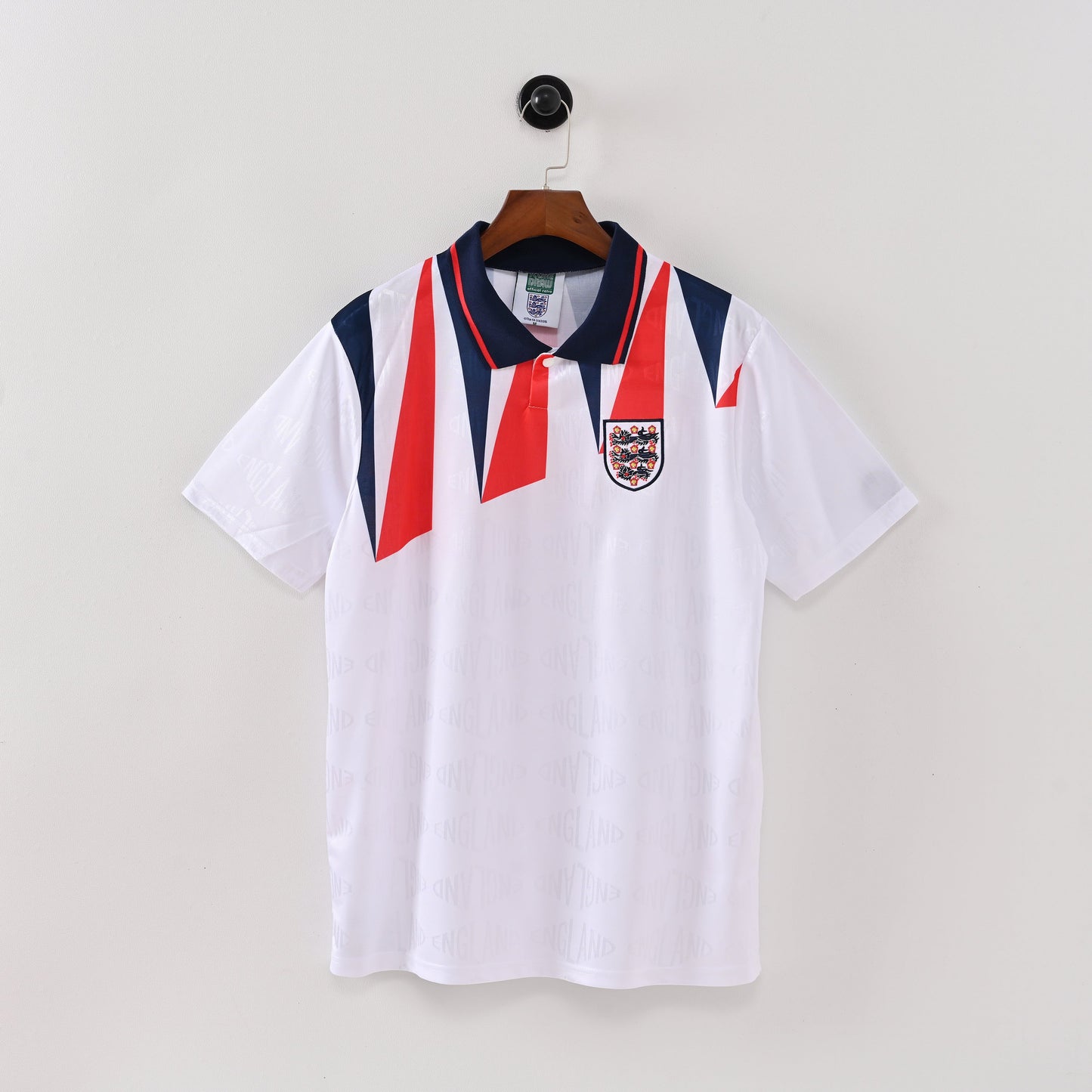 Maillot Angleterre Retro Vintage 1992 Domicile Homme