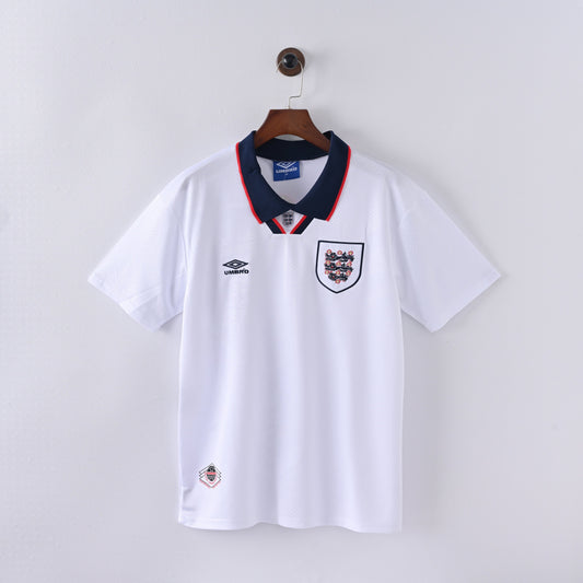 Maillot Angleterre Retro Vintage 1994-1995 Domicile Homme
