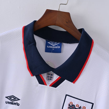 Maillot Angleterre Retro Vintage 1994-1995 Domicile Homme