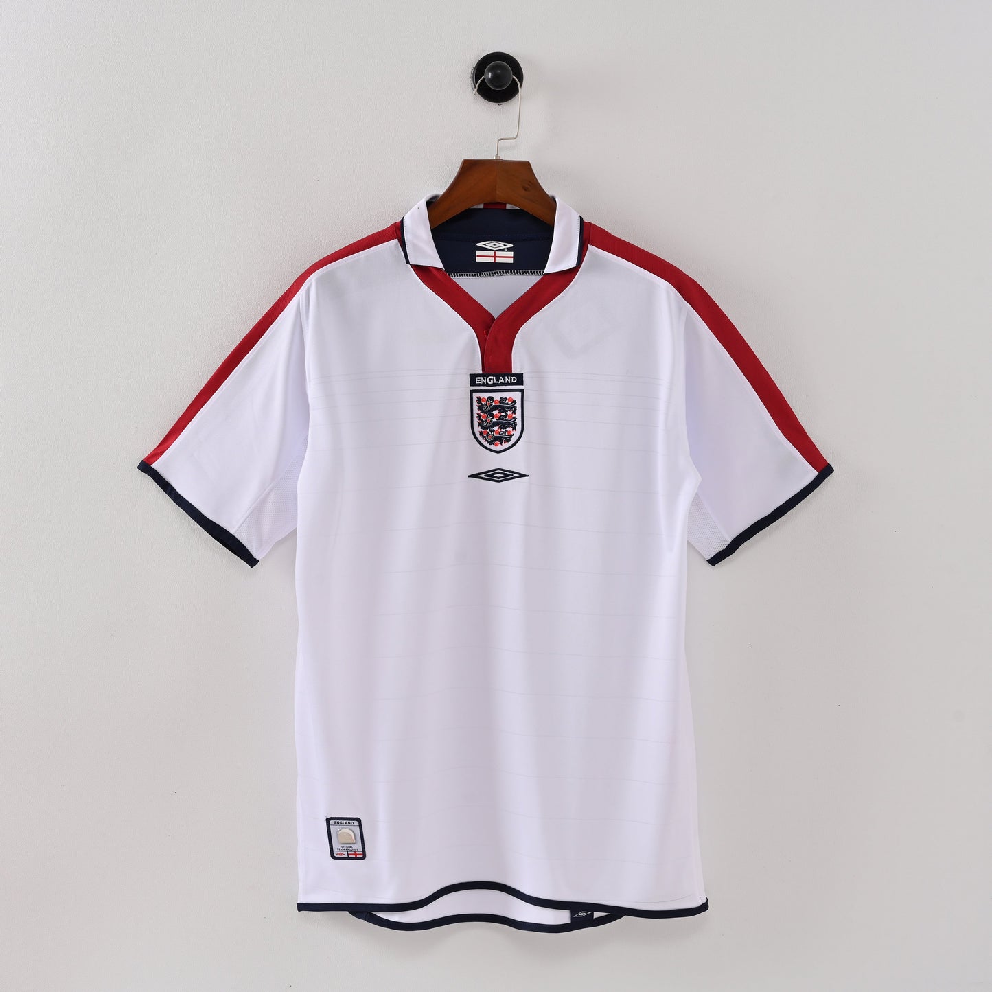 Maillot Angleterre Retro Vintage 2004 Domicile Homme
