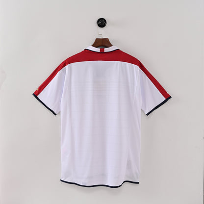 Maillot Angleterre Retro Vintage 2004 Domicile Homme