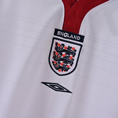 Maillot Angleterre Retro Vintage 2004 Domicile Homme