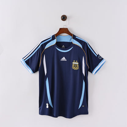 Maillot Argentine Retro Vintage 2006 Exterieur Homme
