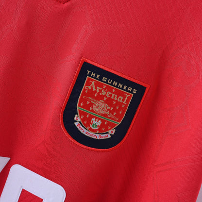 Maillot Arsenal Retro Vintage 1996-1998 Domicile Homme