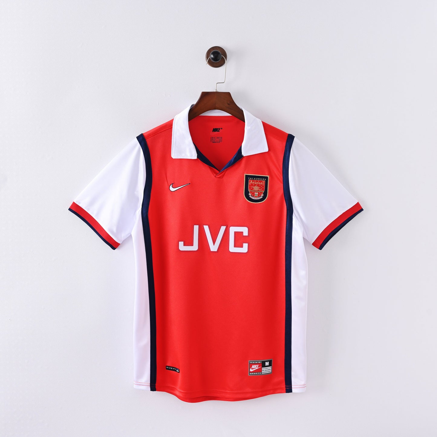 Maillot Arsenal Retro Vintage 1996-1998 Domicile Homme
