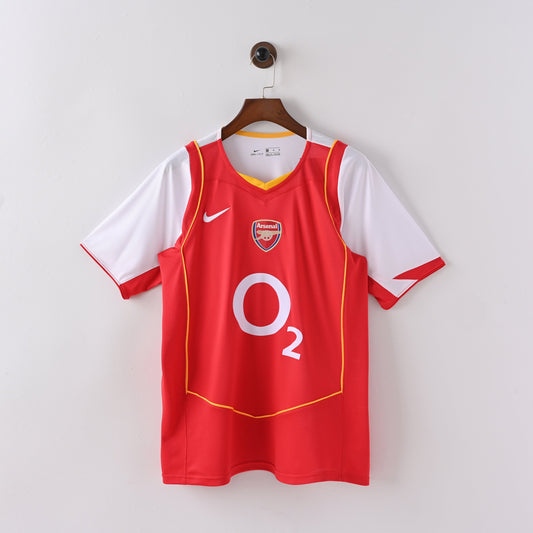 Maillot Arsenal Retro Vintage 2004-2005 Domicile Homme