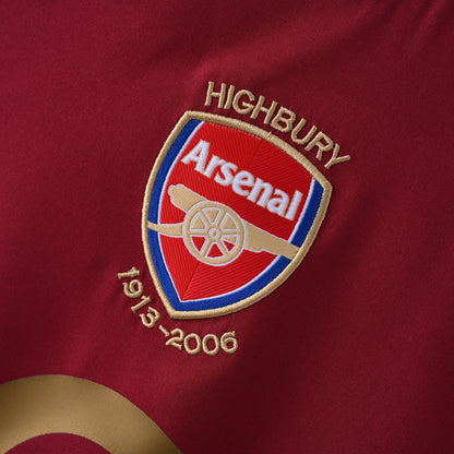 Maillot Arsenal Retro Vintage 2005-2006 Domicile Homme