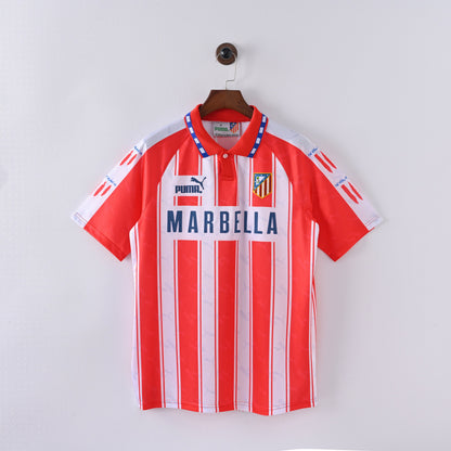 Maillot Atletico Madrid Retro Vintage 1994-1995 Domicile Homme