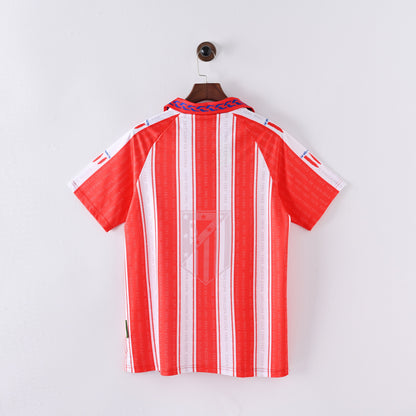 Maillot Atletico Madrid Retro Vintage 1995-1996 Domicile Homme