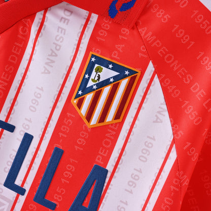 Maillot Atletico Madrid Retro Vintage 1995-1996 Domicile Homme