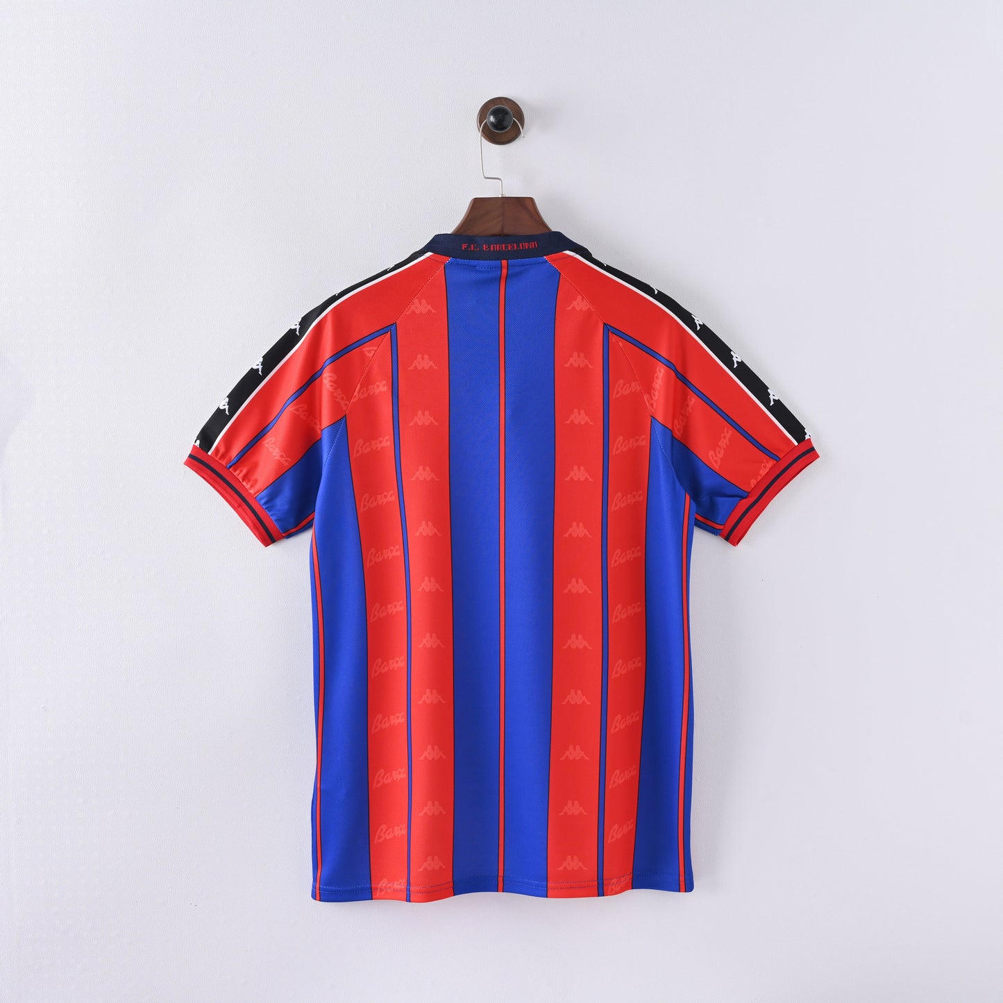 Maillot Barcelone Retro Vintage 1997-1998 Domicile Homme