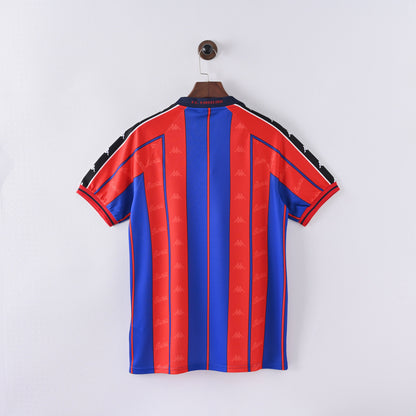 Maillot Barcelone Retro Vintage 1997-1998 Domicile Homme
