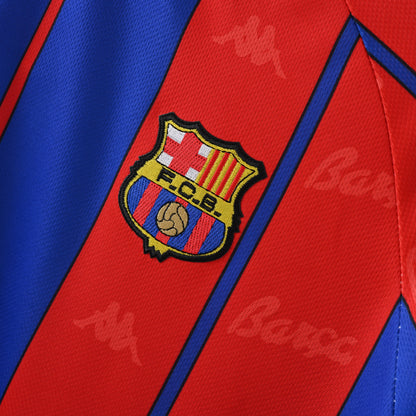 Maillot Barcelone Retro Vintage 1997-1998 Domicile Homme