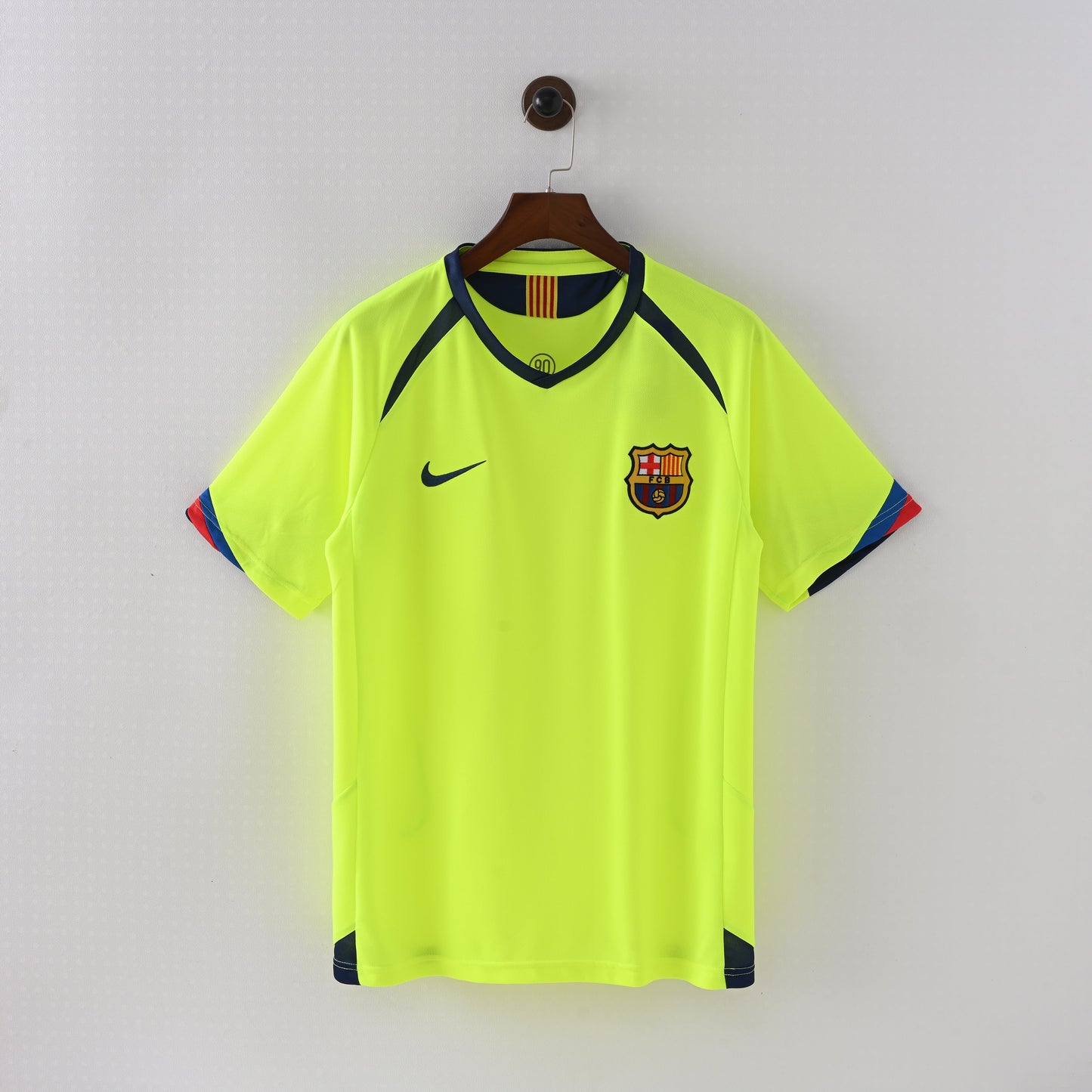 Maillot Barcelone Retro Vintage 2005-2006 Exterieur Homme