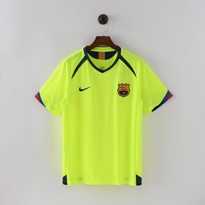 Maillot Barcelone Retro Vintage 2005-2006 Exterieur Homme