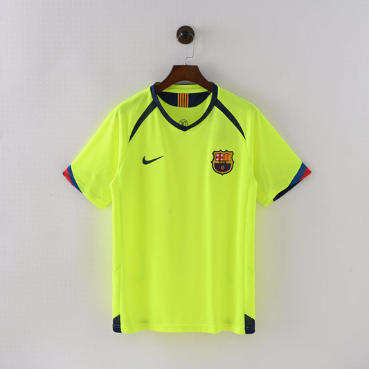 Maillot Barcelone Retro Vintage 2005-2006 Exterieur Homme