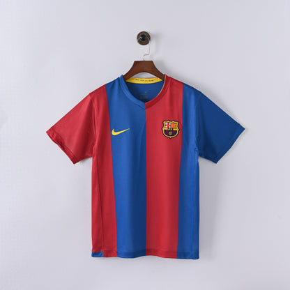 Maillot Barcelone Retro Vintage 2006-2007 Domicile Homme