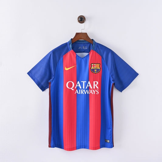 Maillot Barcelone Retro Vintage 2007-2008 Domicile Homme