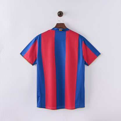 Maillot Barcelone Retro Vintage 2007-2008 Domicile Homme