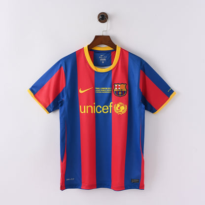 Maillot Barcelone Retro Vintage 2010-2011 Domicile Homme