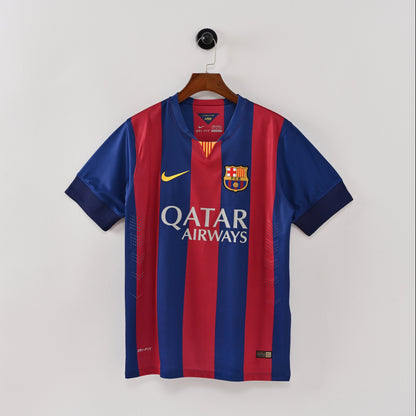 Maillot Barcelone Retro Vintage 2014-2015 Domicile Homme