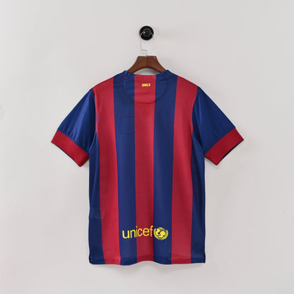 Maillot Barcelone Retro Vintage 2014-2015 Domicile Homme