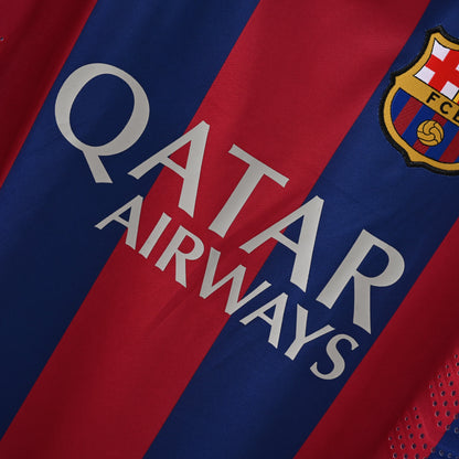 Maillot Barcelone Retro Vintage 2014-2015 Domicile Homme