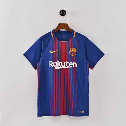 Maillot Barcelone Retro Vintage 2017-2018 Domicile Homme