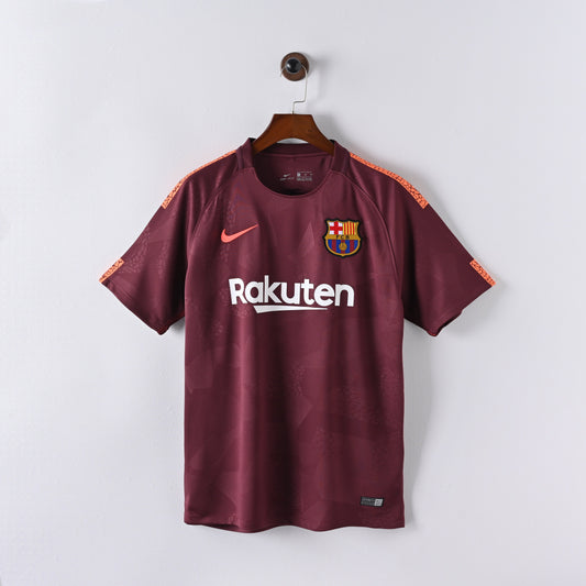Maillot Barcelone Retro Vintage 2017-2018 Exterieur Homme