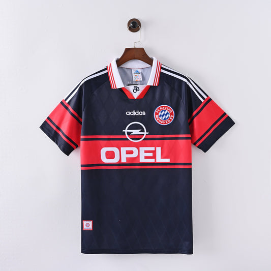 Maillot Bayern Munich Retro Vintage 1997-1999 Domicile Homme
