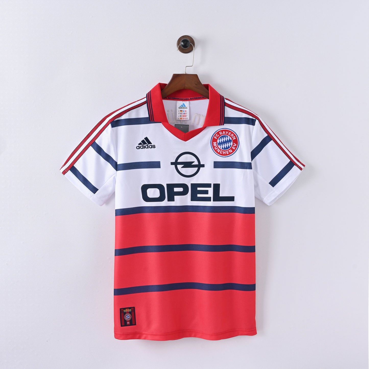 Maillot Bayern Munich Retro Vintage 1998-2000 Exterieur Homme