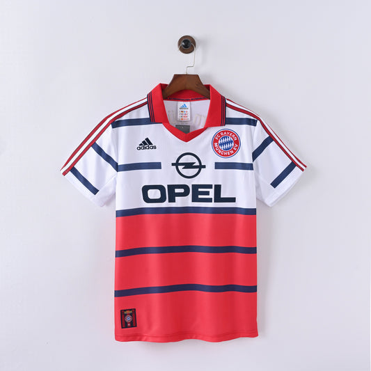 Maillot Bayern Munich Retro Vintage 1998-2000 Exterieur Homme