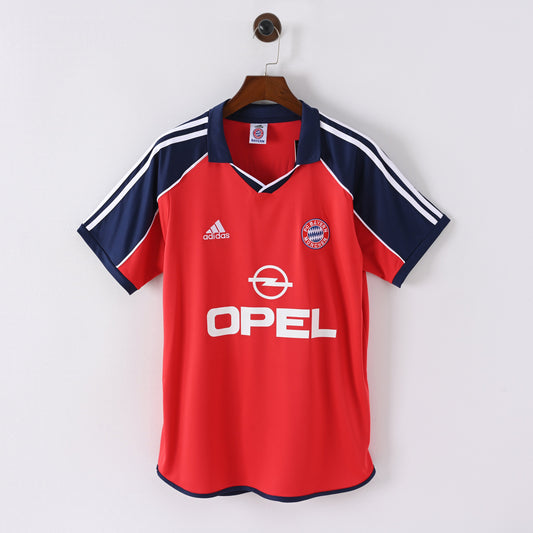 Maillot Bayern Munich Retro Vintage 2000-2001 Domicile Homme
