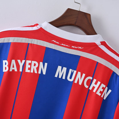 Maillot Bayern Munich Retro Vintage 2014-2015 Domicile Homme