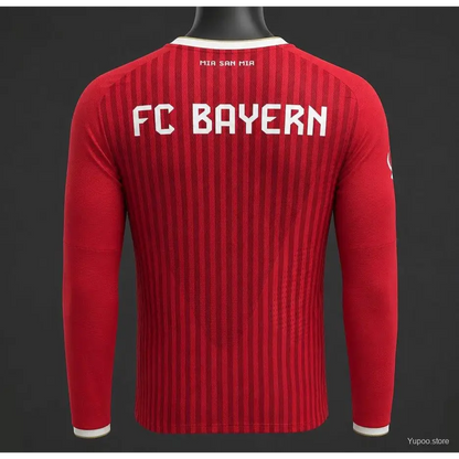Maillot Bayern Munich Domicile 2026/2027 Version joueur Manches longues