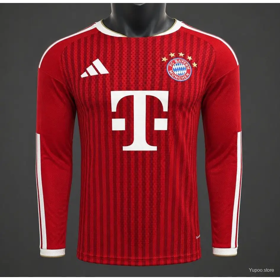 Maillot Bayern Munich Domicile 2026/2027 Version joueur Manches longues