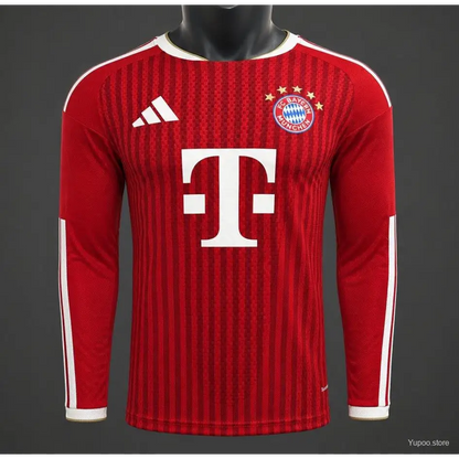 Maillot Bayern Munich Domicile 2026/2027 Version joueur Manches longues
