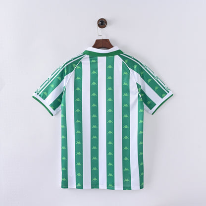 Maillot Betis Seville Retro Vintage 1995-1997 Domicile Homme