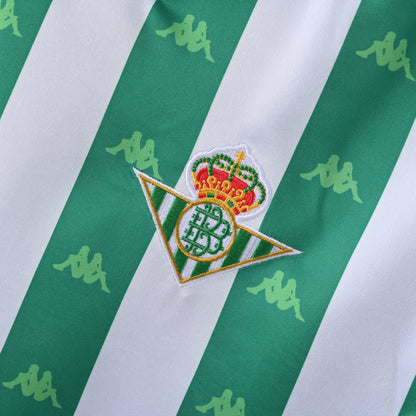 Maillot Betis Seville Retro Vintage 1995-1997 Domicile Homme