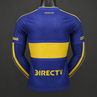 Maillot Boca Junior Domicile 2026/2027 Version joueur Manches longues