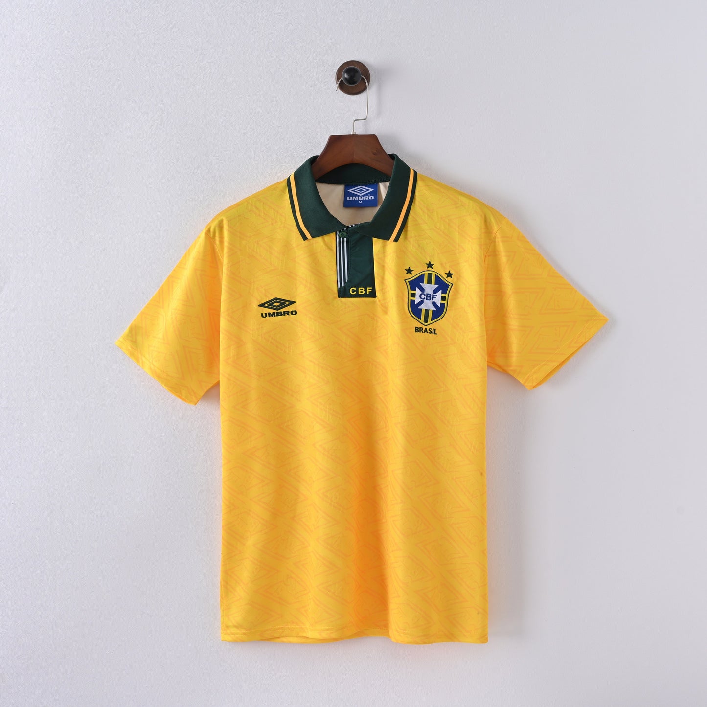 Maillot Bresil Retro Vintage 1991-1993 Domicile Homme