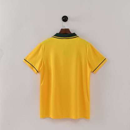 Maillot Bresil Retro Vintage 1994 Domicile Coupe du Monde Homme