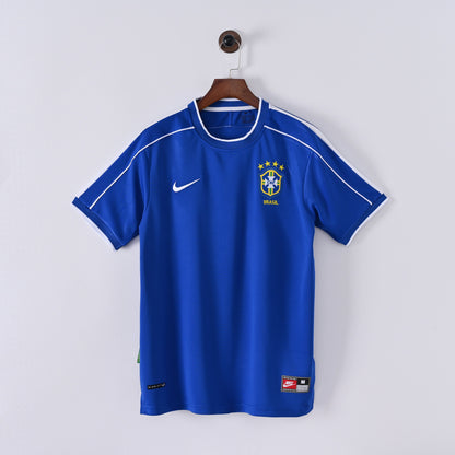 Maillot Bresil Retro Vintage 1998 Exterieur Homme