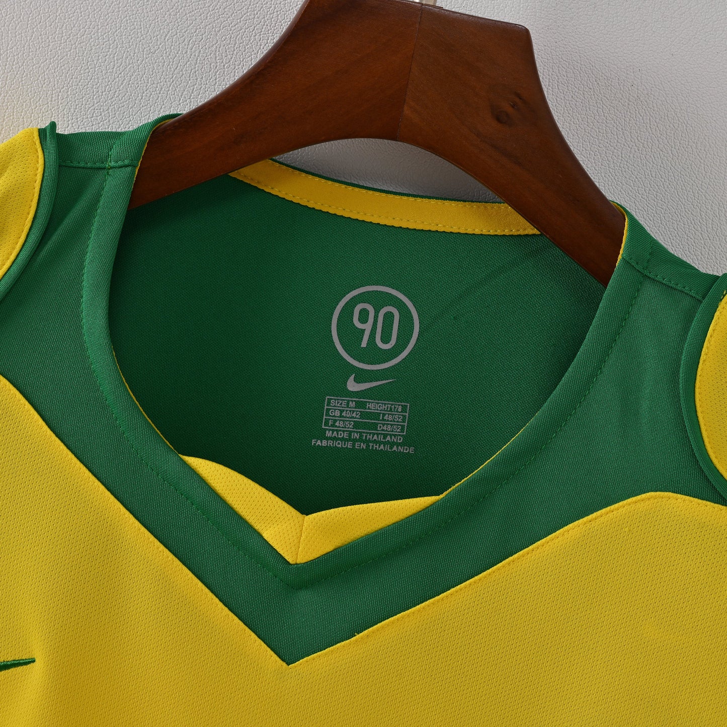 Maillot Bresil Retro Vintage 2004 Domicile Homme
