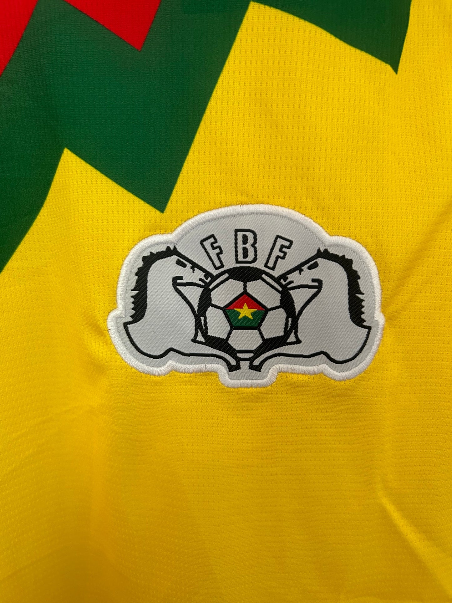 Maillot Burkina Faso Third Jaune Homme 2025 2026