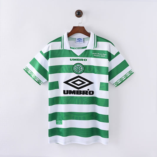 Maillot Celtic FC Retro Vintage 1997-1999 Domicile Homme